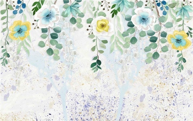 當自然之美邂逅現(xiàn)代家居 以樹葉花卉裝飾畫設(shè)計素材點亮家用電器美學(xué)